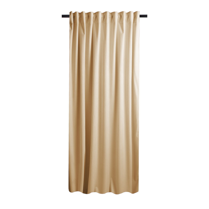 Zasłona z taśmą CASUAL CHIC 140x 270 taupe